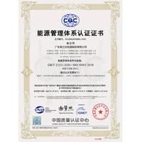 中国质量认证中心-能源管理体系认证证书